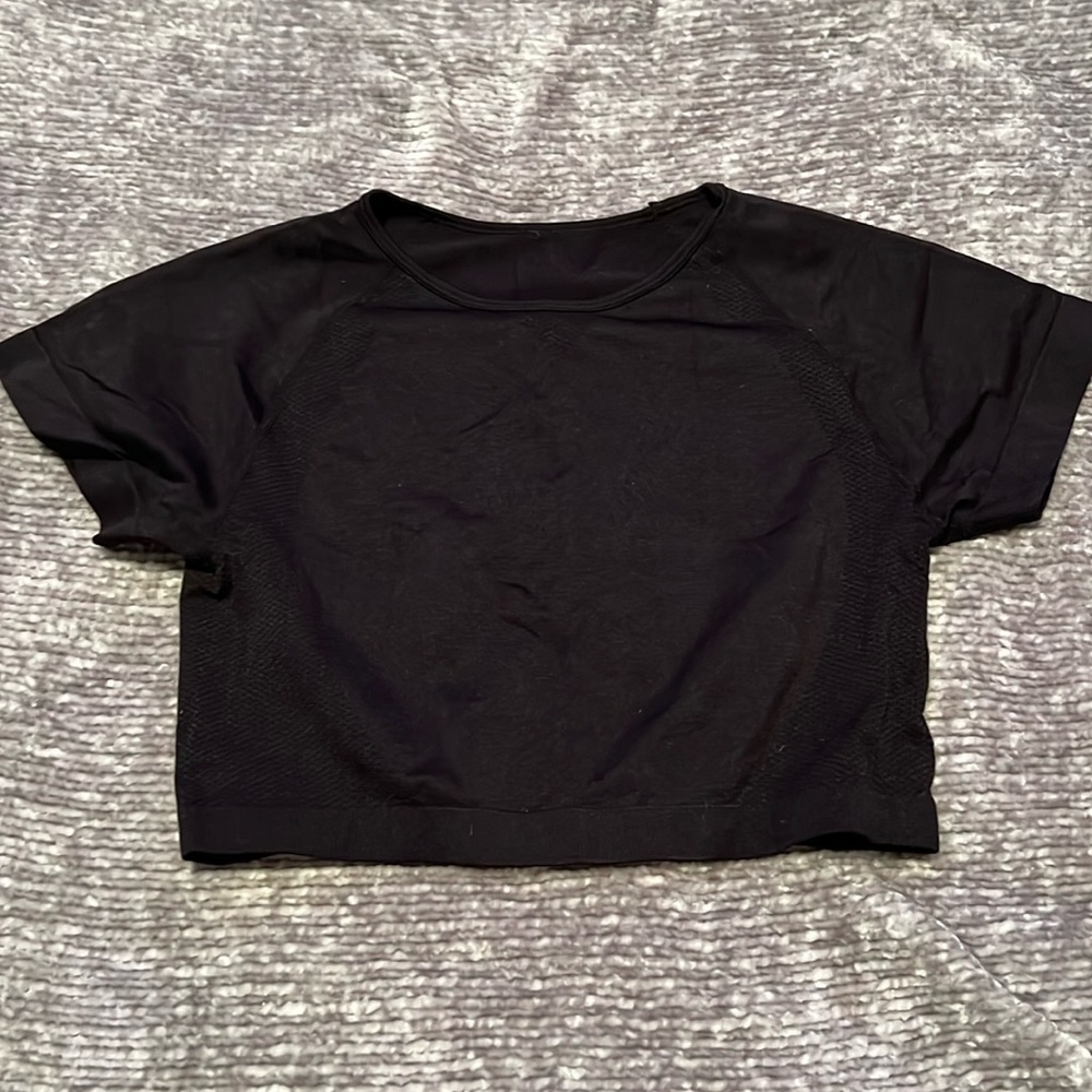 Athletic crop top